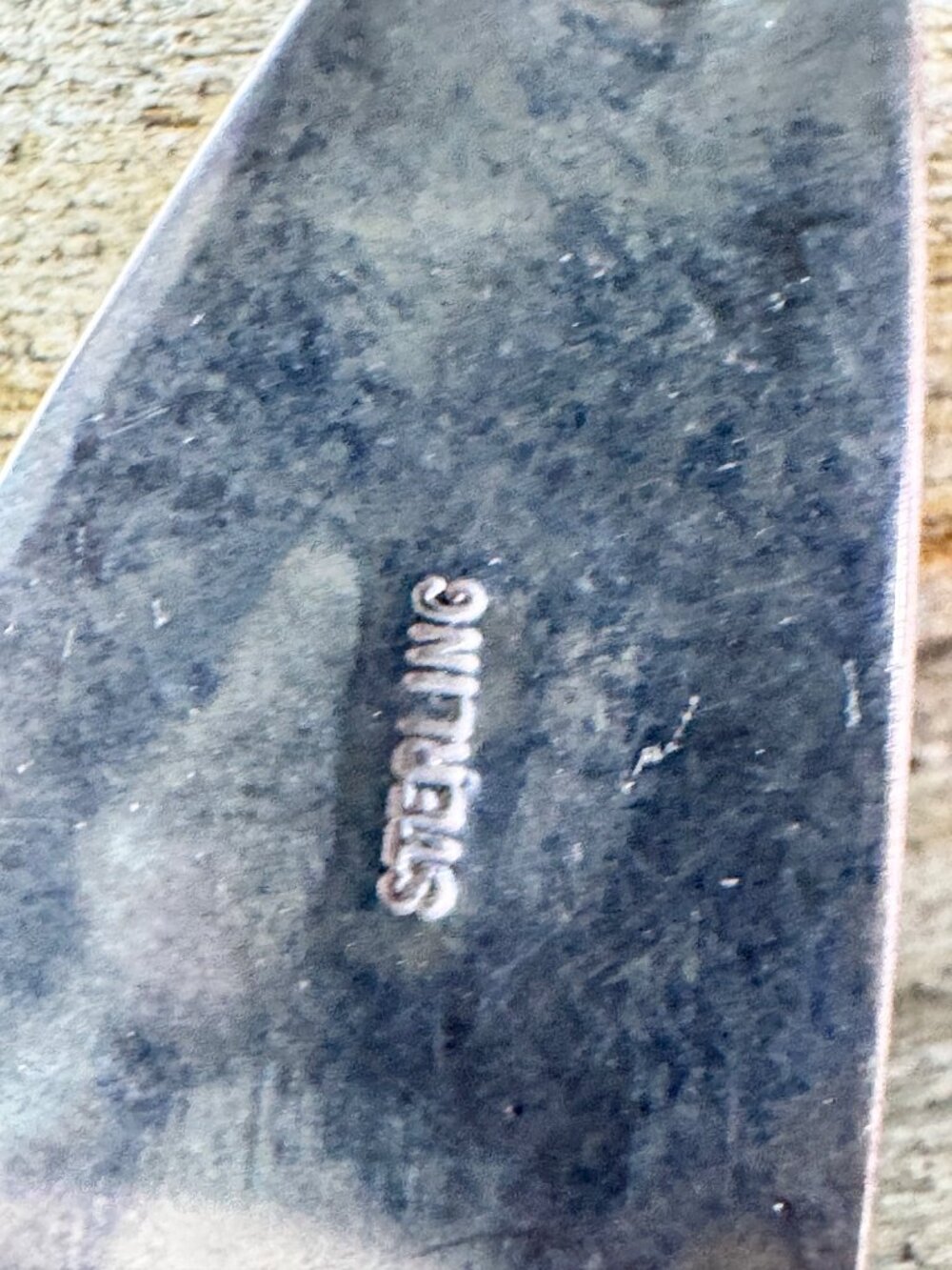 Sterling Silver Pendant Unisex 7.59g Pietersite Triangular Cabochon Artisan - Picture 6 of 8